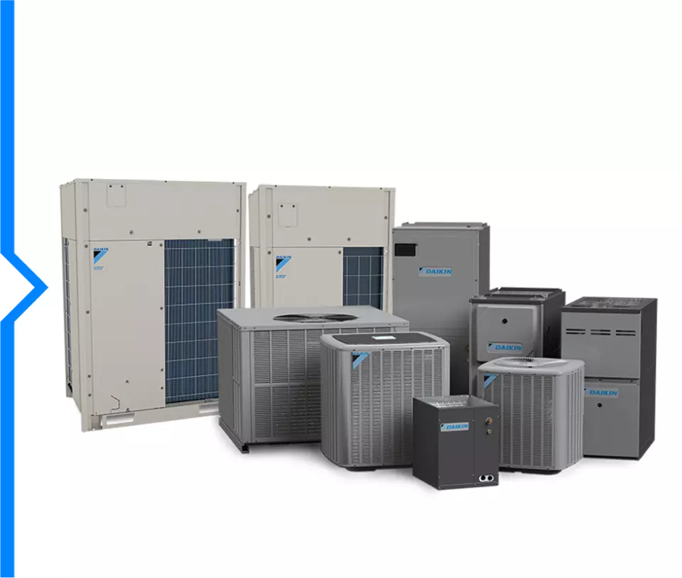 Daikin Furnaces — Daikin product imagery