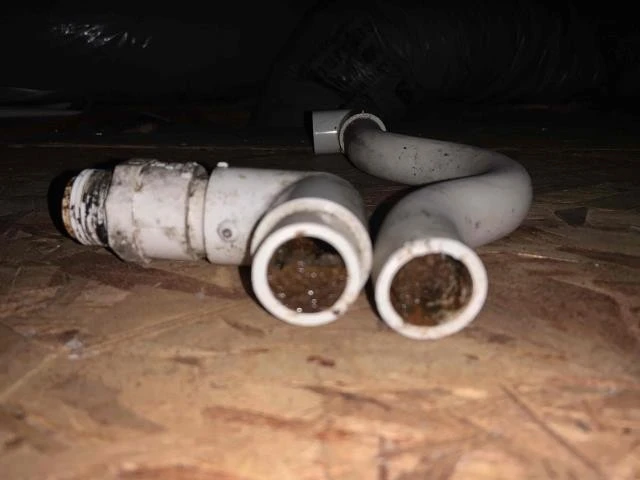 Drain pan and condensate switch repair by Holy City Heating & Air