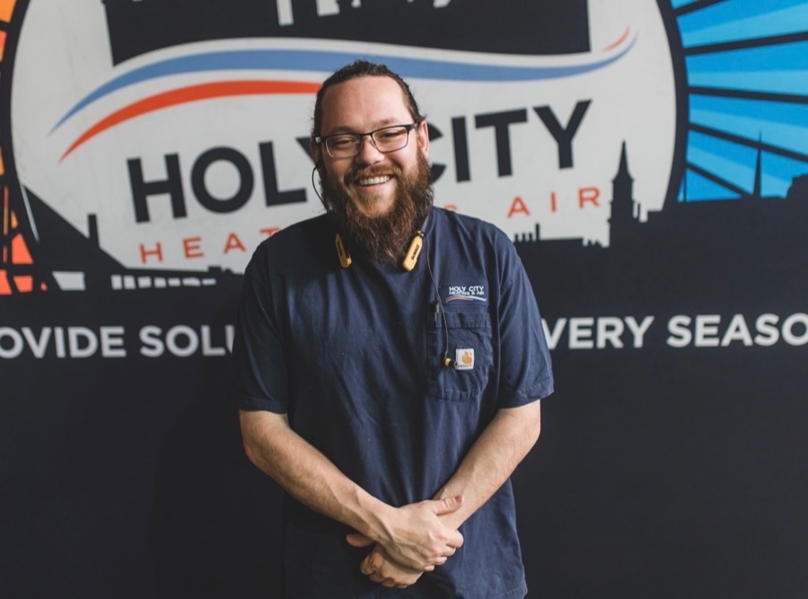 Anthony Ortiz, Lead Plumbing Technician at Holy City Heating & Air