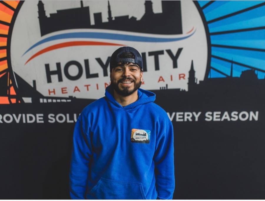 Chris Gomez, Maintenance Technician at Holy City Heating & Air