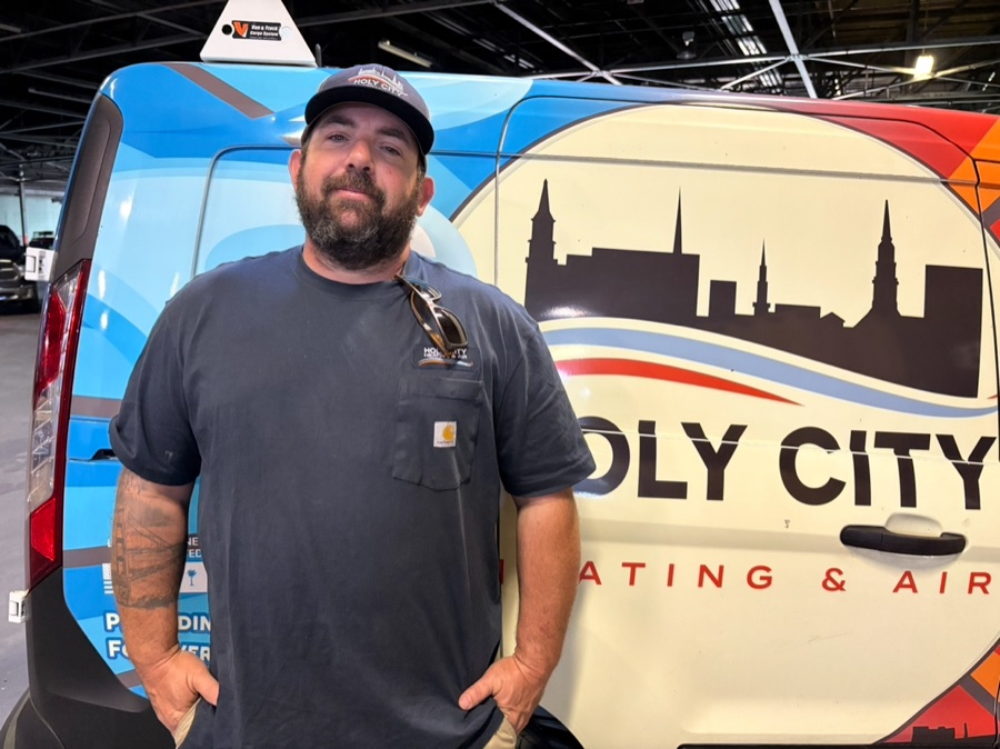 Kelly Quashnick, Maintenance Technician at Holy City Heating & Air